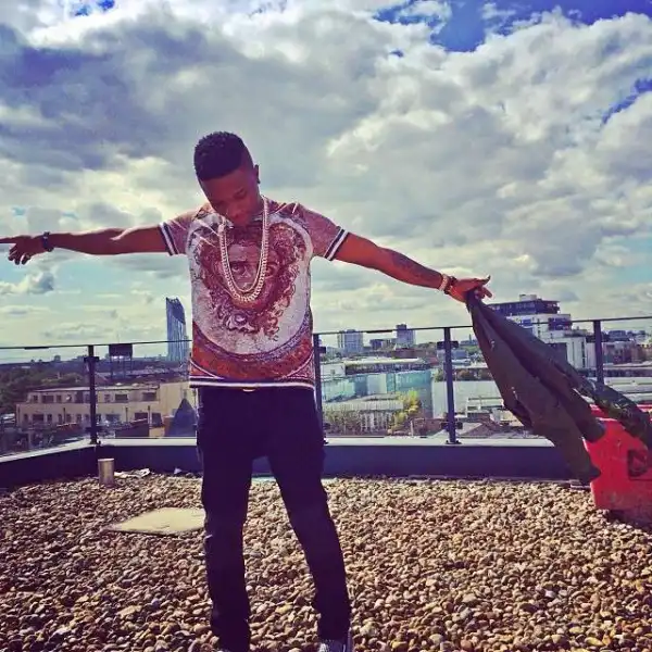 Wizkid Shows Off New Diamond Collection